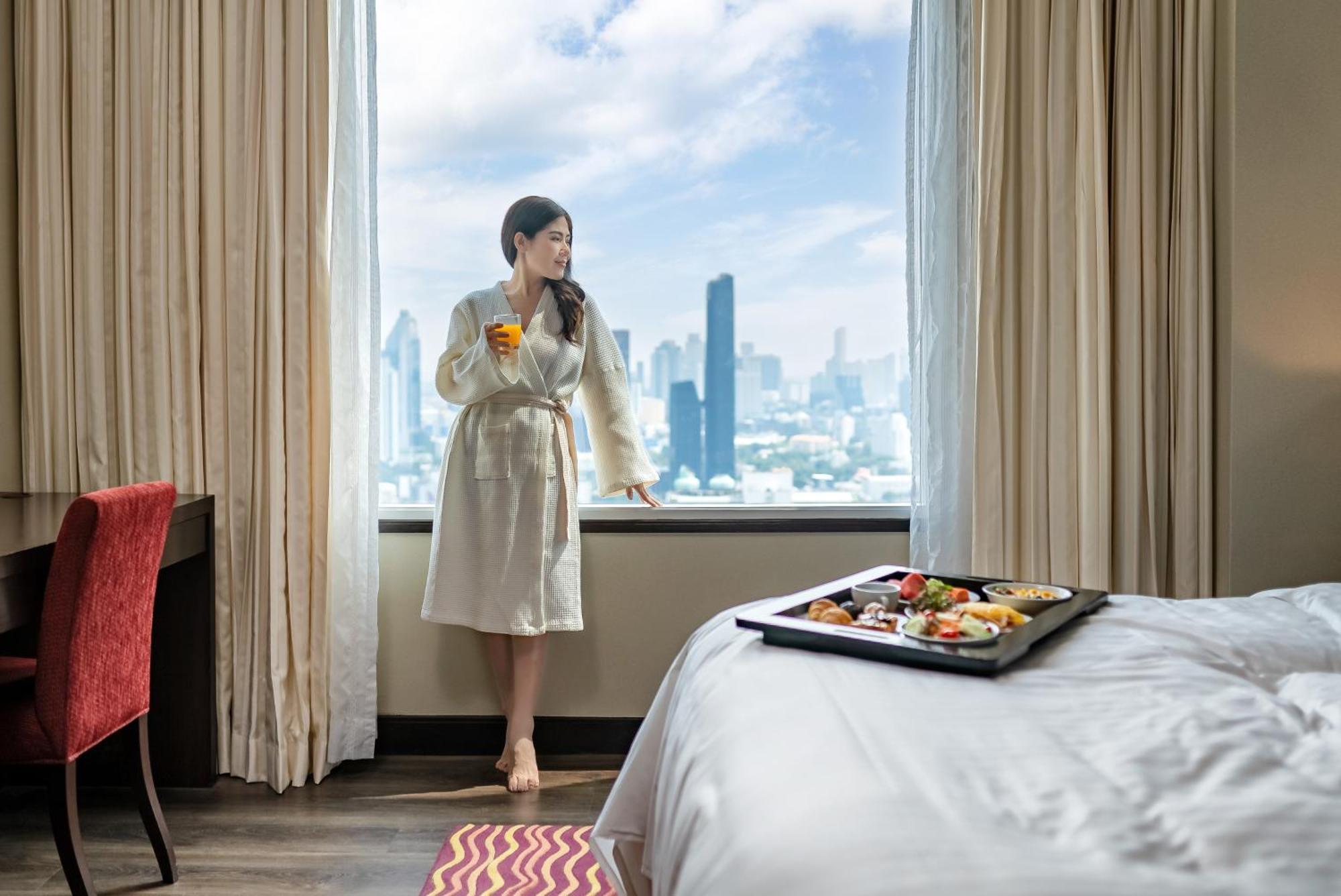 Marriott Executive Apartments - Sukhumvit Park, Bangkok Ngoại thất bức ảnh